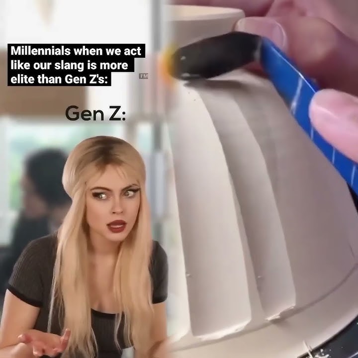 #millennials when we act like our slang is more elite than Gen Z’s. #genz #generation