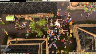 Runescape - Zombies Attacking Edgeville