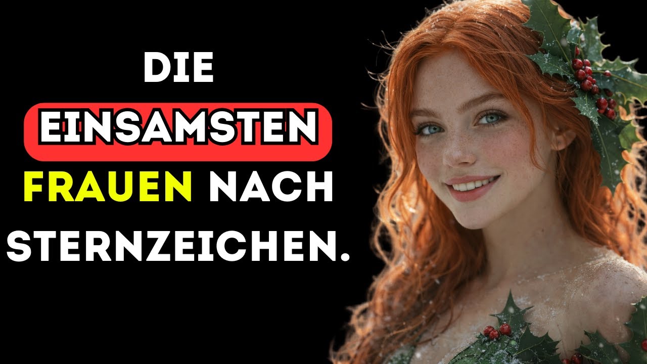 Die einsamsten Frauen nach Sternzeichen.