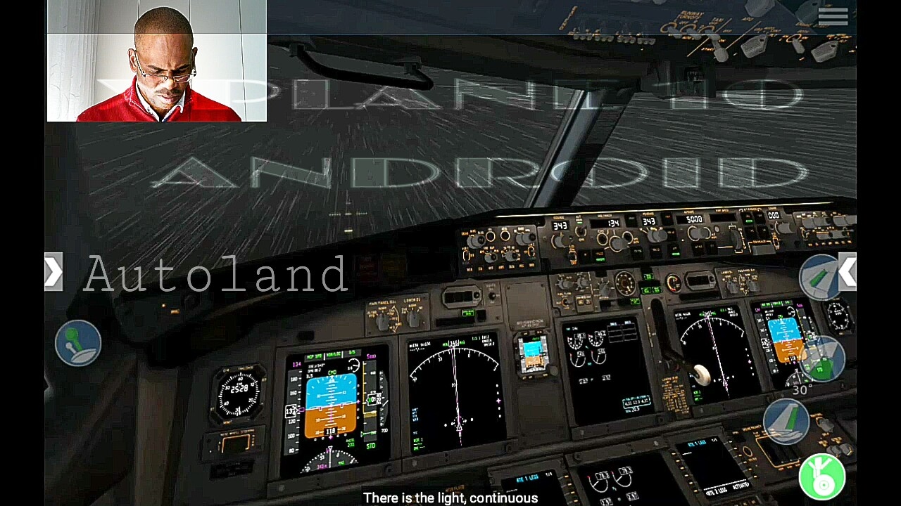 Xplane 10 Android HD/Aterrizando a ciegas¡¡/Boeing 737800/Autoland