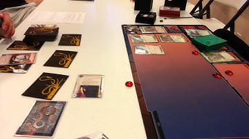 Android netrunner game in Wizard Wagon 2