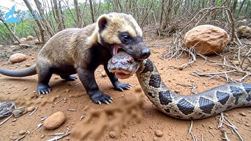 Honey Badger – The Bravest Warrior of the Animal Kingdom #naturedocumentary | Wildlife documentary
