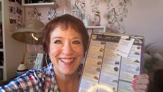 ASMR - my crystal show and share - tapping soft spoken and reading- dedicated to @ReaMoonASMR screenshot 4