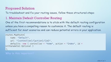 How to Fix Routing Problems in ASP.NET MVC Configurations