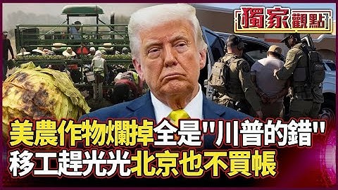 ChatGPT 說：美農血本無歸「全怪川普」！缺工種不完 北京轉頭不理會｜川普再嗆中「禁磁鐵禁稀土」還要課200%！結果…自己先崩了#獨家觀點 #環球大戰線 #寰宇新聞