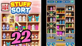 Stuff Sort - Sorting Master Level 22 Gameplay Walkthrough