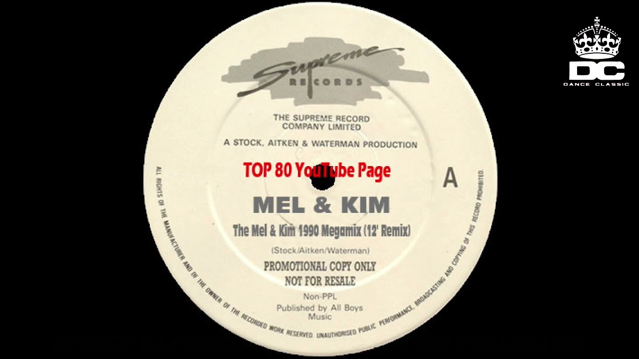 Mel & Kim - The Mel & Kim 1990 Megamix (12