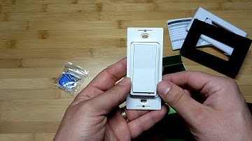 Zooz Zen34 Z-Wave Plus Battery Switch Unboxing