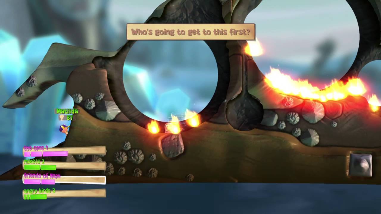 Worms Battlegrounds tag team