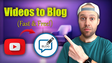 How to Turn YouTube Videos into Blogs With AI (SEO Optimized)