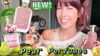 *NEW KAYALI VANILLA CANDY! ALL MY PEAR PERFUMES #middleeasternperfumes #pear #kayali #perfumereview