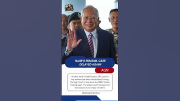 Najib’s RM42mil Case Delayed Again! #alpsnews #alps #news