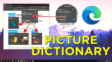 Enable Picture Dictionary in Microsoft EDGE | 1-Minute Tips | Edge Browser Features | Windows 10
