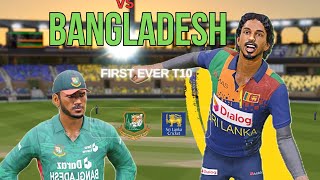 Last over Thriller 😍| Sri Lanka vs Bangladesh First ever T10 | Cricket 24 🏏| #cricket #slvsban