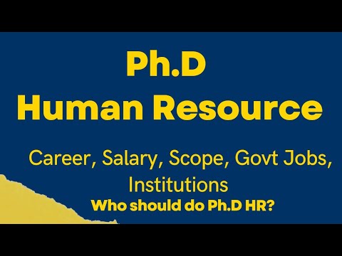 phd hr jobs