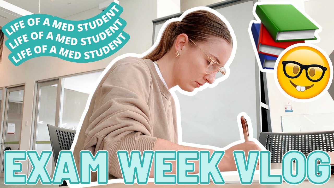 MED SCHOOL EXAMS (STUDY VLOG) a week in the life of a 4th year med