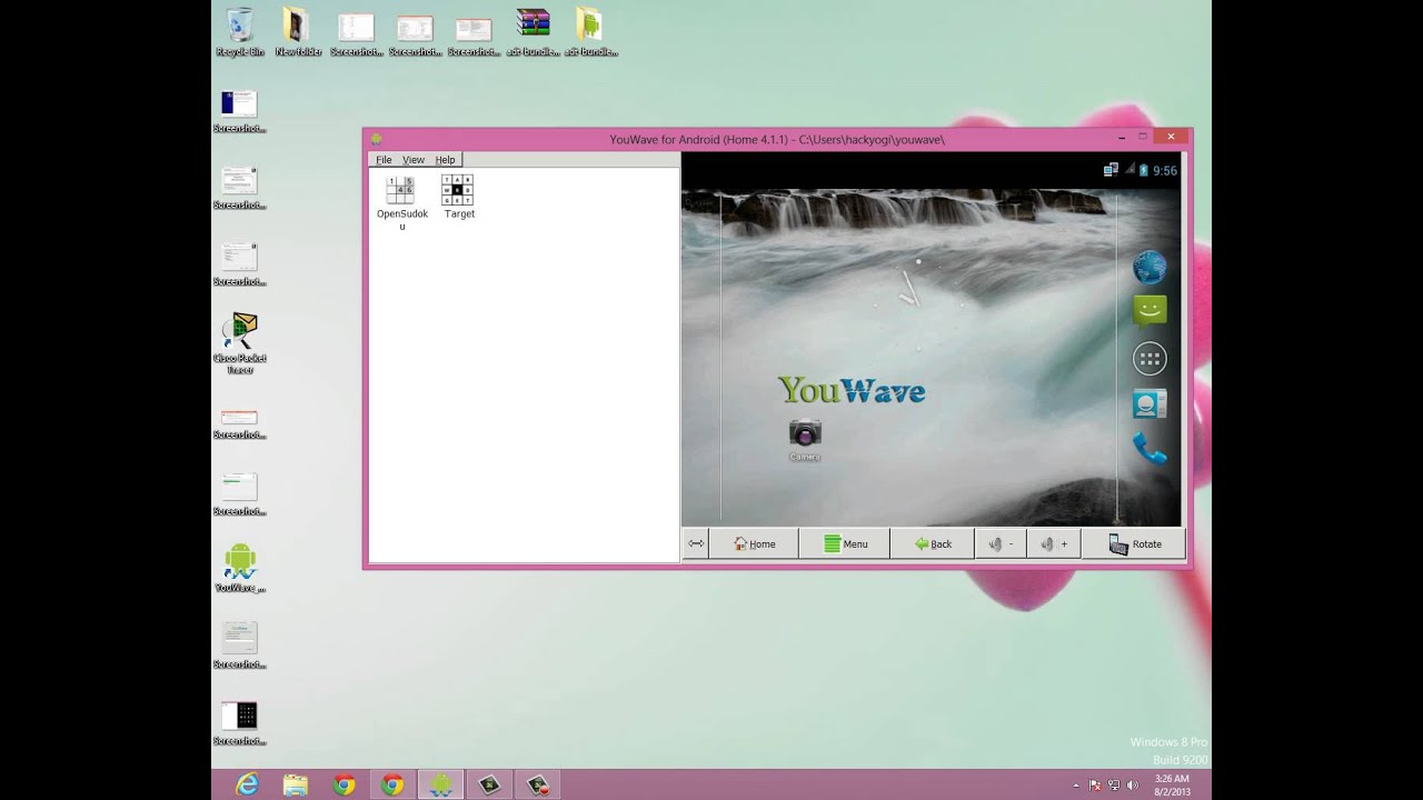 YouWave Android Emulator For Windows - YouTube