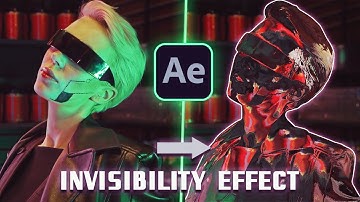 Movie Quality Invisibility Effect - After Effects Tutorial