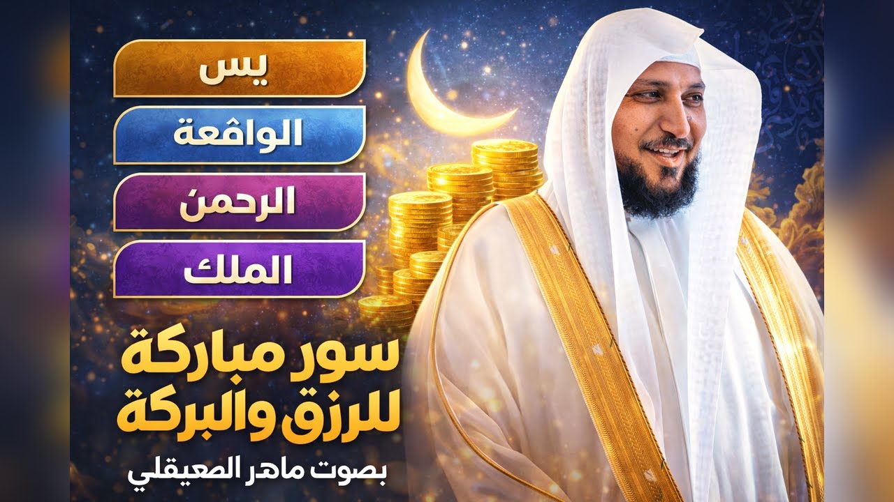 وَيَرْزُقْهُ مِنْ حَيْثُ لَا يَحْتَسِبُ | آيات عن الرزق | ماهر المعيقلي