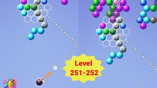 New Bubble Shooter Game Play Level 251-252 Game Play Bubble Shooter Android #youtube