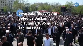 Diyarbakır Büyükşehir Belediye Başkanlığı koltuğunda 1695 gün sonra ilk seçilmiş başkan| VOA Türkçe