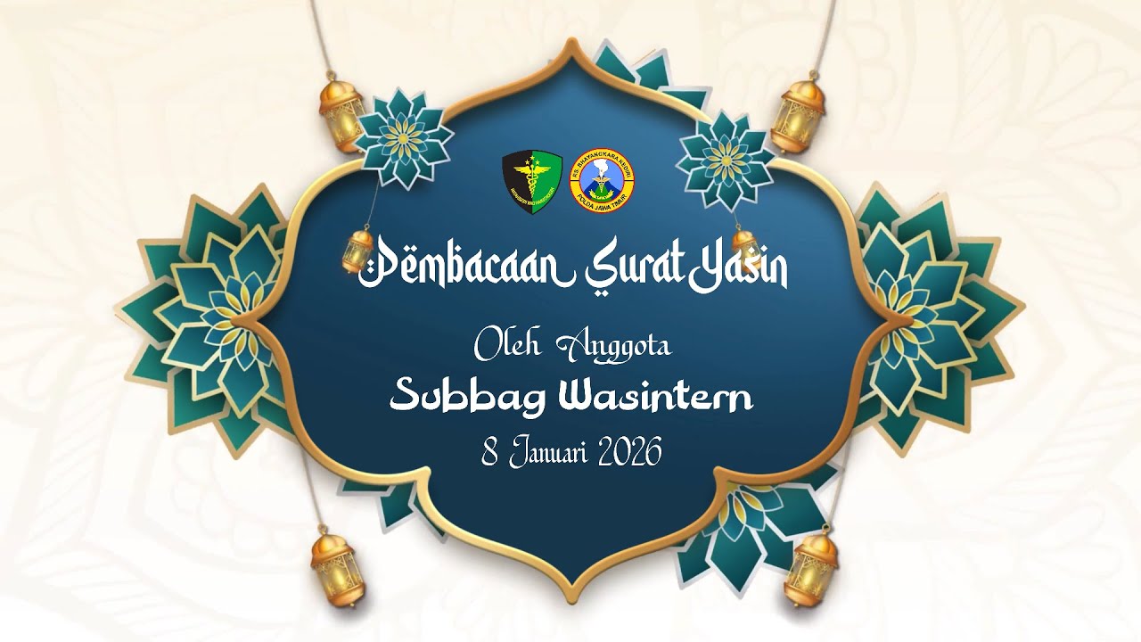 Pembacaan Surat Yasin, tanggal 8 Januari 2026 || RS Bhayangkara Kediri
