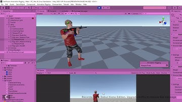 Animation Rigging in Unity with a character from Mixamo.com