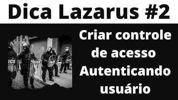 Criar controle de acesso do usuário #2