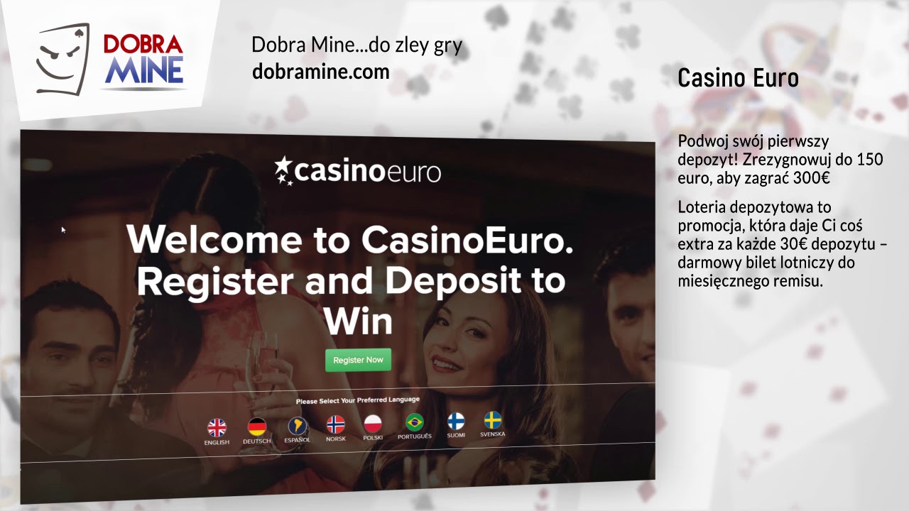 ontvang Casino Euro matchbonus in Netherlands