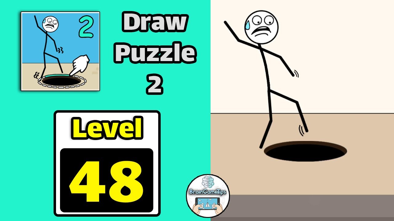 Draw Puzzle 2: One line one pa - Level 48 Answer