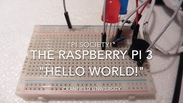 Raspberry Pi 3 - Hello World