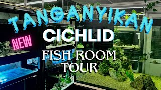 Fish Room Tour 2.0 | Tanganyikan Cichlid |