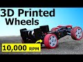 I 3d printed rc car tires will they survive