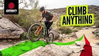 How To Improve Your Mountain Bike Climbing | Line Choice, Technique \& Setup Tips