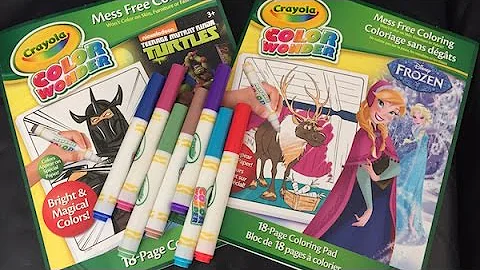 Crayola Color Wonder - No Mess Coloring Review