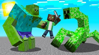 MINECRAFT pero LOS MOBS AHORA SON MUTANTES! 😱💥 MINECRAFT ALEATORIO