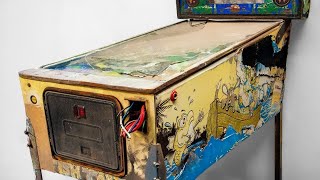Broken Pinball Machine Restoration