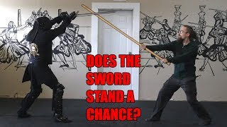 Staff vs. Sword - Guard Breaker?