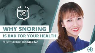 Doctor On Call (DOC): Dr Valerie Tay - Obstructive Sleep Apnea OSA (Part 1: Presentation) screenshot 2