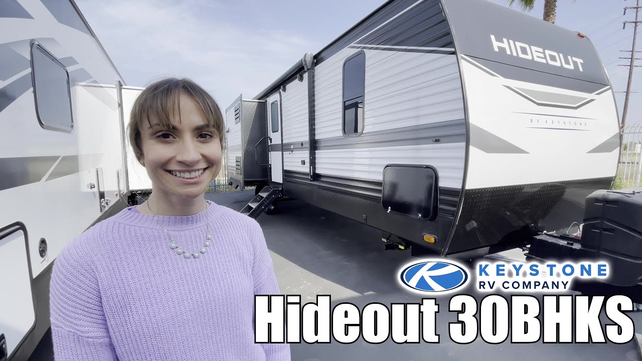 Keystone RV-Hideout-30BHKS - YouTube