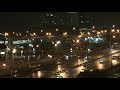 Футаж  Ночная автострада.footage. night freeway