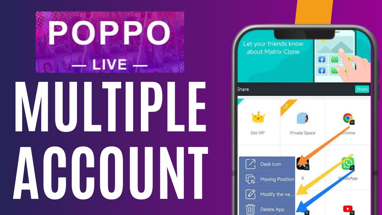 How to Have More Than One Account on Poppo Live