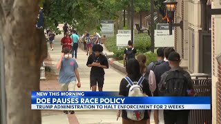 Fed pauses policy targeting school diversity programs
