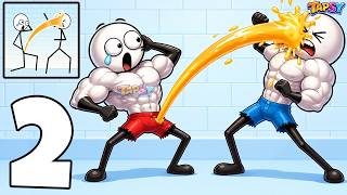 🚽Toilet Time Gameplay Walkthrough Part 2 - Funny Reflex Action Continues (Android, iOS)