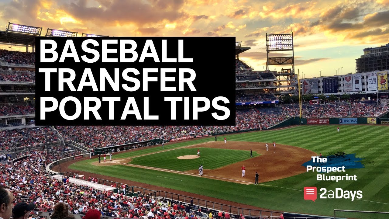 8 College Baseball Transfer Portal Tips YouTube