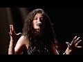 Lorde Crazy Dancing & Hair Flips- iHeartRadio Music Festival 2014