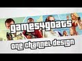 Games4goats gta one channel design speedart