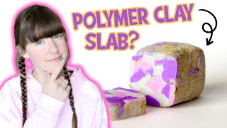 Attempting A Polymer Clay Gemstone Slab