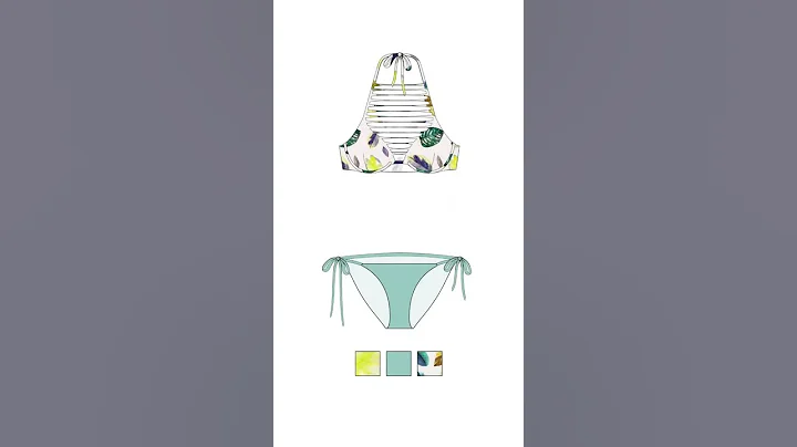 Fully-editable swimwear technical illustration packs coming soon! - DayDayNews