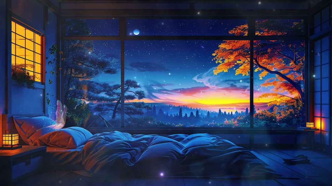 Sleep Instantly 😴 Deep Sleep Music with Beta Waves | Relaxing Night Sounds